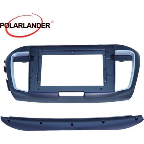 For Honda 13-18 Accord 9 10.1 inch Face Frame Modified Panel Fascias Navigation Surface Box Matt Black DVD Large Screen Frame