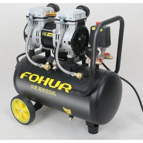 Air pump air compressor small air compressor inflatable oil-free mute 220V woodworking painting chong qi beng
