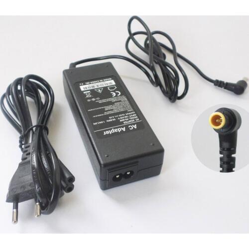 AC Adapter Battery Charger For Sony Vaio VGN-N250E VGN-N325E VGN-SZ430N VGN-SZ650N VGP-AC19V31 VGP-AC19V32 92W Power Supply Cord