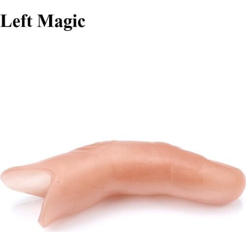1pcs Fake Finger Sixth Middle Finger Appearing And Vanishing Magic Tricks Illusion Magician Prop Juegos De Magia Kids Toy C2050