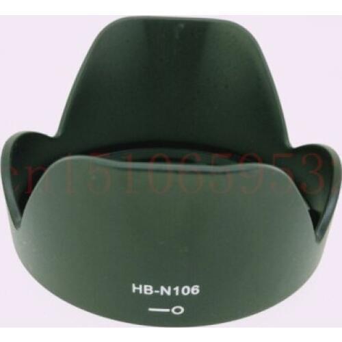 2pcs Camera Lens Hood HB-N106 55mm Bayonet petal Reversible Lens hood suit for D3300 AF-P DX 18-55mm f/3.5-5.6G VR Lens