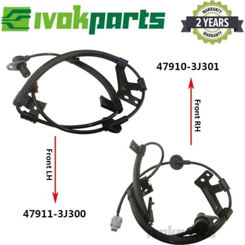 2X Front Alex Left & Right L/R ABS Wheel Speed Sensor For Nissan PRIMERA Traveller P11 WP11 1.6 1.8 2.0 47910-3J301 47911-3J300
