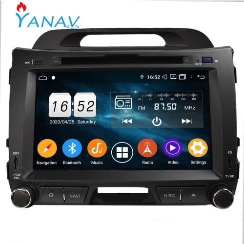 Car radio audio Android 2 Din stereo receiver FOR KIA Sportage R 2012-2015 touch screen Car multimedia dvd player GPS navigation