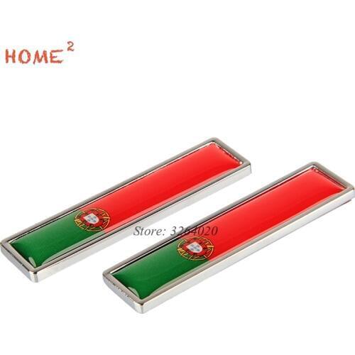 Car Accessories Door Side Stickers for Portugal Portuguese Flag Logo for Ferrari Land Rover Lexus Opel Hyundai Dacia LADA Skoda