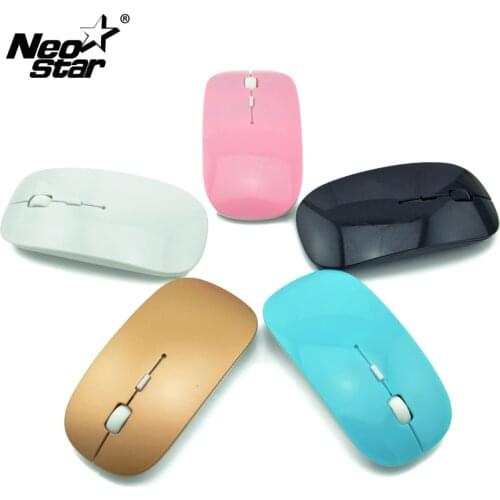 Neo Star Wireless Mouse 2.4G Receiver Optical Mouse Slim Mouse For PC Laptop Notebook PC Desktop Computer For Macbook