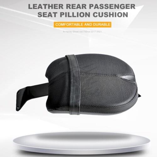 Black Leather Rear Passenger Seat Pillion Cushion Pad Victory Octane 2017
