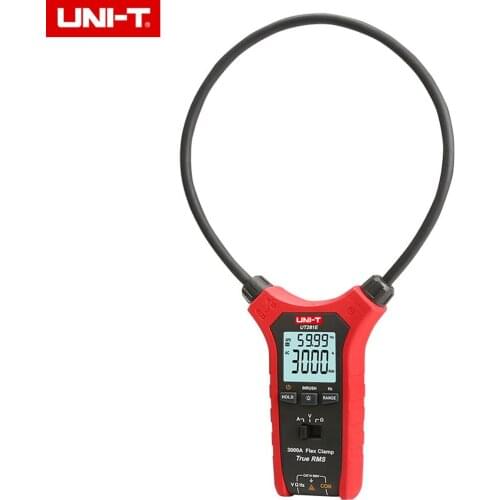 UNI-T UT281E Smart 3000A AC Digital Flexible Clamp Meter Voltage Current Resistance Frequency Handheld Multimeter