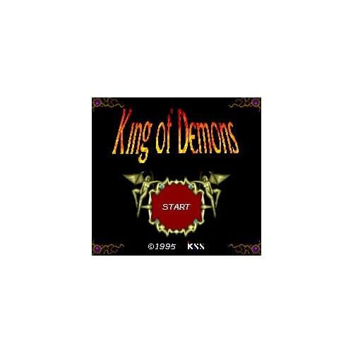 KING OF DEMONS 16 bit Big Gray Game Card For USA NTSC Game Player
