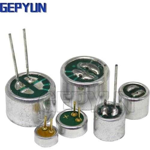 10PCS 9.7 * 6.7 mm Pin head Electret microphone microphone The microphone (sensitivity 58) Gepyun