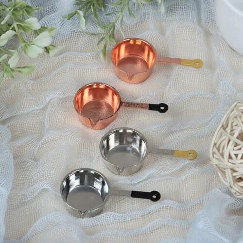 3pcs/Set 1/12 Scale Dollhouse Miniature Metal Pot Boiler Cooking Pot Kitchen Toy For Dollhouse Accessories