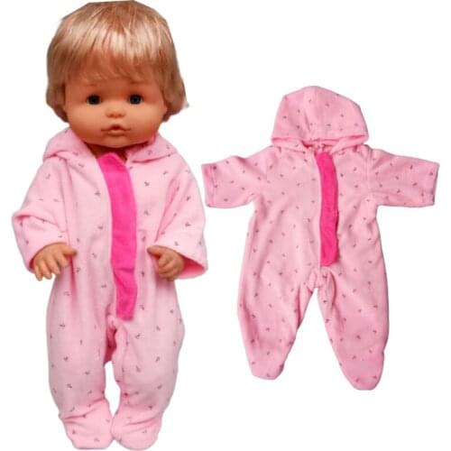 For 40cm Nenuco baby doll clothes jumpsuit fit 42cm Ropa y su Hermanita doll wear