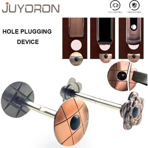 Fingerprint Lock Hole Plugging Device Door Hole Decoration Peephole Plug-hole Seal