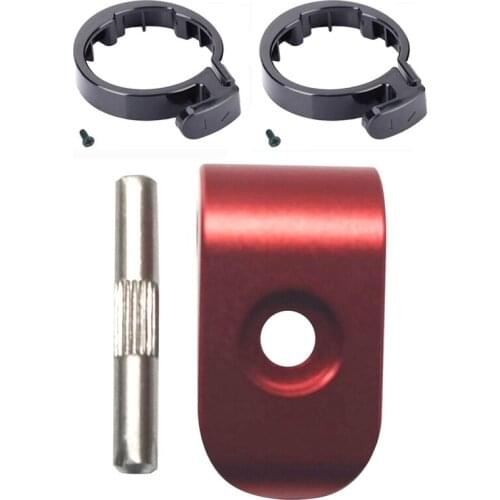 Scooter Front Tube Stem Folding Pack Insurance Circle Clasped Guard Ring with New Aviation Aluminum Folding Hook
