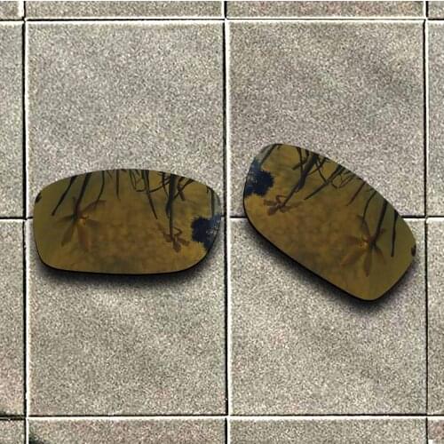 Bronze Gold Polarized Sunglasses Replacement Lens for-Oakley Fives Squared Frame 100% UV Protection Good Fitness
