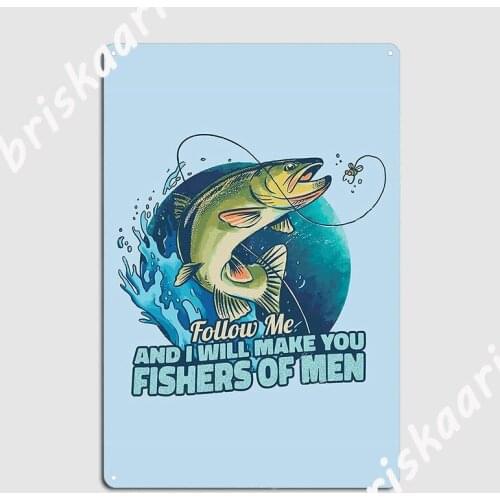 Born To Be A Fishing Legend Poster Metal Plaque Classic Wall Cave Painting Décor Cinema Tin sign Posters