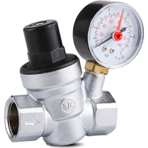 Water pressure regulator with Gauge pressure maintaining valve Tap water pressure reducing valve DN20