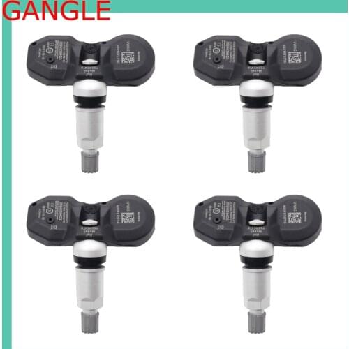 TPMS TIRE PRESSURE MONITORING SYSTEM 4 FOR 2004 2005 2006 2007 AUDI A4 A6 A8 OEM# 4D0907275C 433MHz TIRE AIR PRESSURE SENSOR