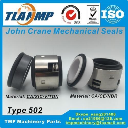 T502-40 502/40 J-Crane TLANMP Mechanical Seals (Material:Car/SiC/VIT , Car/Cer/NBR) |Type 502 Elastomer Bellow Pumps Seals