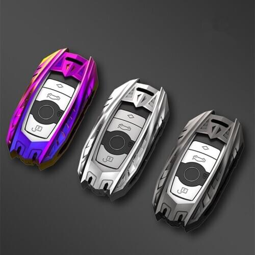 Unique Mecha Appearance Zinc Alloy Car Key Case Shell For BMW X5 F15 X6 F16 G30 7 1 2 5 Series G11 X1 X5 F48 218i
