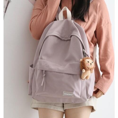 Female Dark Pattern Backpack Women Large Capacity Korean Shoulder School Bags for Teenagers Fashion Waterproof Travel Backpacks