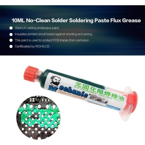 10ml Light-curing Solder Mask Paint Green Oil Pcb Bga Corrosive Paste Mask Soldering Arcing Uv Prevent Repair Flux Glue Moi B8U8