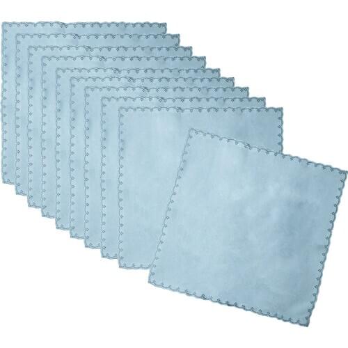 10x Universal Clarinet Cleaning Cloth Soft for Wind Instrument Parts Accs