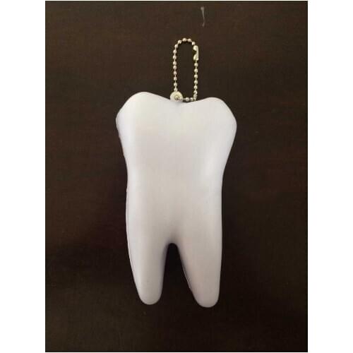 10 Pc Tooth-figure Squeeze Toy Soft PU Foam Tooth Model Shape Dental Clinic Dentistry Promotional Item Dentist Gift