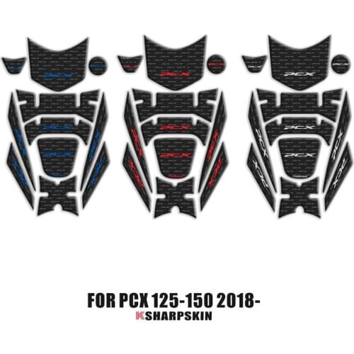 3D Fairing Gas Cap Tank Pad protection Sticker Decal for Honda PCX 125 150 PCX125 PCX150 2018 2019