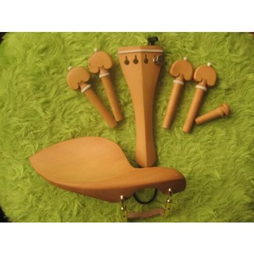 Violin accessories violin shaft tailpiece full set boxwood bone