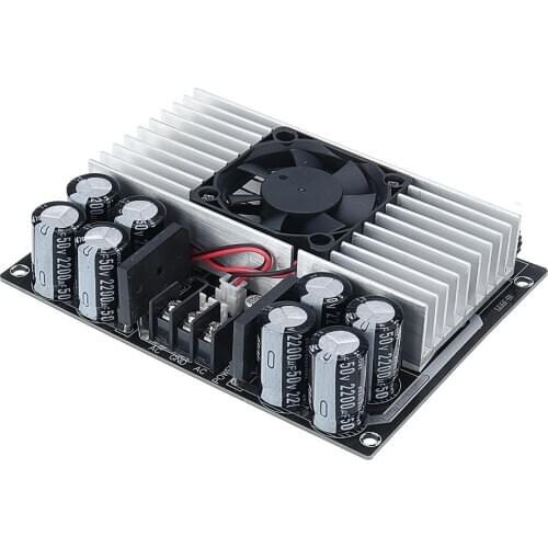 420W x 2 AC 24V TDA8954TH Dual-core Digital Audio Amplifier Board With CPU Fan Hifi Two Channel Amplifier
