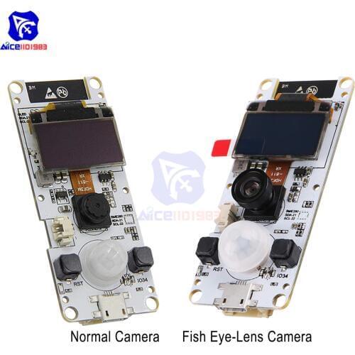 ESP32-Cam ESP32 Dual-Core WROVER PSRAM WIFI OV2640 Camera Module 0.96" OLED SSD1306 I2C BME280 Sensor Module CP2104 for Arduino