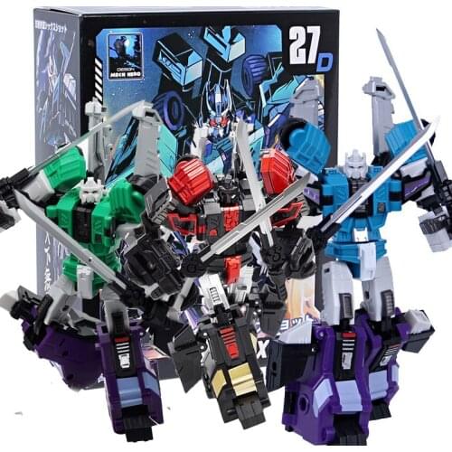 MFT Transformation Greatshot Sixshot MF27 MF-27 MF-27G MF-27-B Ninja Pioneer Series Armored vehicle Jet War Figure Robot Toys