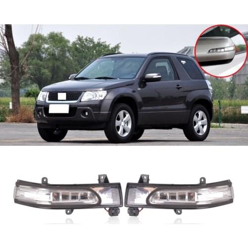 Kamshing For Suzuki Grand Vitara LED Side Rearview Mirror Turn Light Signal Lamp Rear View Side Mirror Turn Signal Lamp