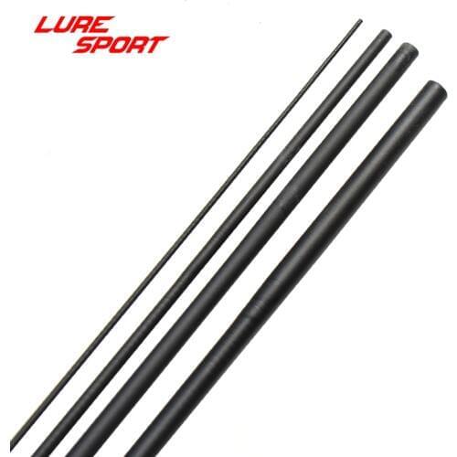 LureSport 2 sets 9 FT 5-6WT fly rod carbon blank 4 sections IM12 Toray Carbon Fishing Rod building component Pole Repair DIY