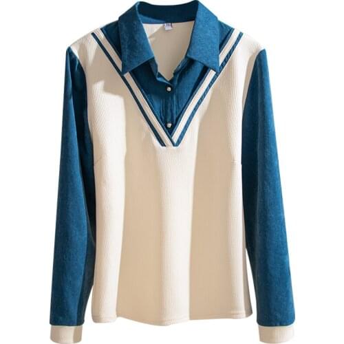 LDKVGSU Women's Shirts With Embroidery