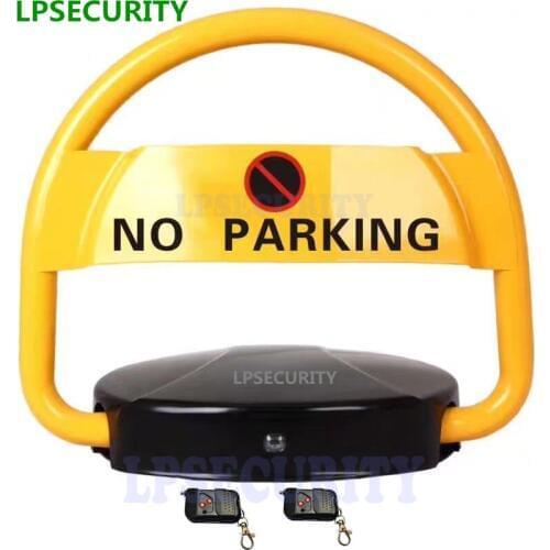 LPSECURITY Automatic car parking barrier lock 2 remote controls No Parking Cars (no battery included) parking space post bollard