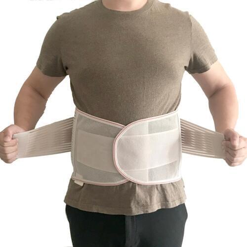 2021 Medical Back Brace Waist Belt Spine Support Men Women Belts Breathable Lumbar Corset Orthopedic Device Back Brace &Supports