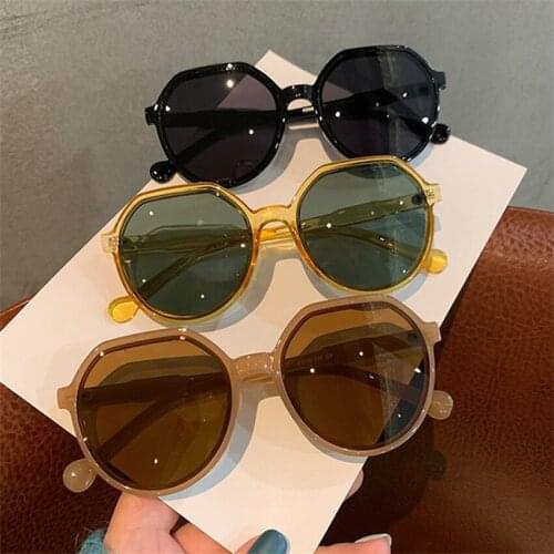 Retro Round Nail Small Frame Women Sunglasses Girls Sunnies Fashion Glasses Shades for Women UV400 Oculos De Sol Gafas Masculino