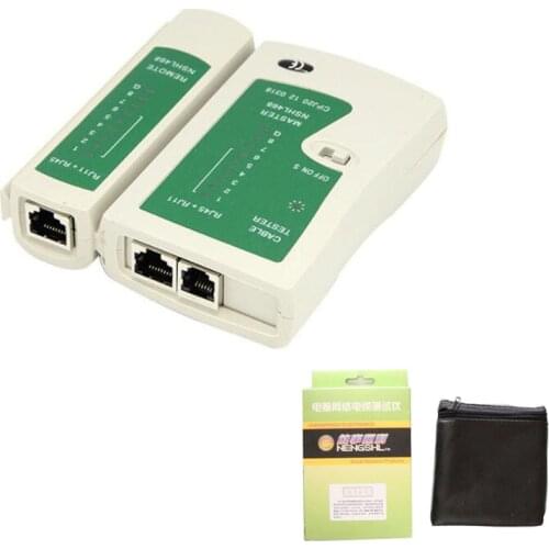 NSHL468 Professional Network Cable Tester NSHL-468 RJ45 RJ11 RJ12 CAT5e Cat6 UTP LAN Cable Tester Networking Line Detector Tool
