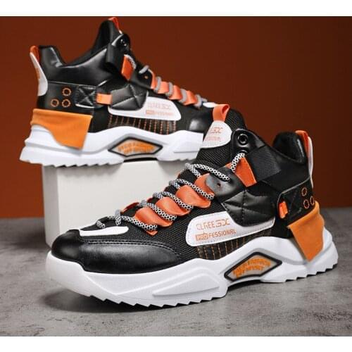 New Mesh Casual Sneakers for Men Breathable Running Shoes Chunky Sneakers Man Jogging Walking Athletics Trainers Light Footwear