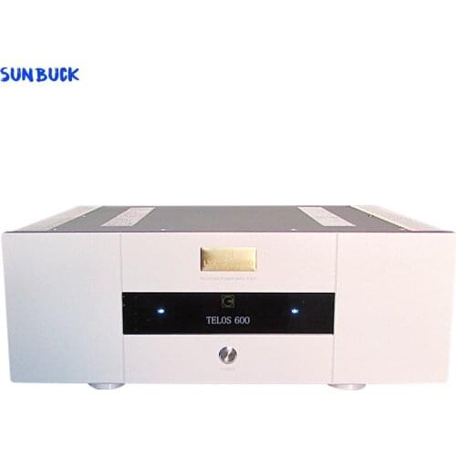 Sunbuck 350W+350W 2.0 replica Swiss Goldmund Telos 600 pure rear power Amplifier hifi high-fidelity Power Amplifier