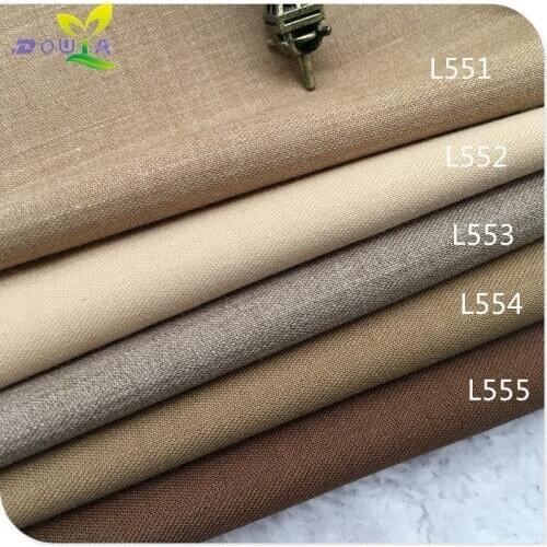 1M/Worsted wool fabric Beige winter 2016 small suit cloth pants vest uniform solid material