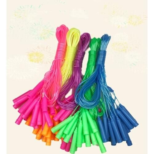 1PCs Skip Rope Cord Speed Fitness Aerobic Jumping Exercise Equipment Adjustable Boxing Skipping Sport Body Building Jump Rope