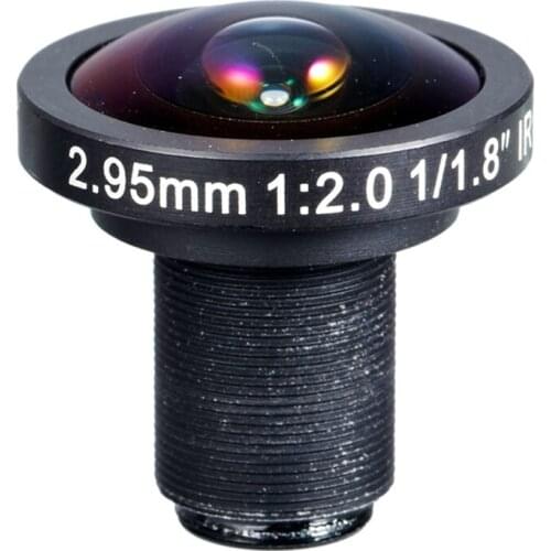 138 Degrees 2.95mm 1/1.8" M12 CCTV Lens S mount 5MP F2.0 Wide Angle Board Lens For HD CCTV IP Security Camera SL-HD29520BMP