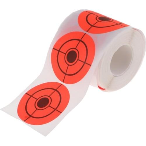 250pcs 5cm / 2 'Self Adhesive Self Adhesive Sticky Paper Roll Target