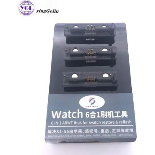 6 IN 1 ARWT Ibus For Iwatch Restore And Reflash Solve S1 to S6 White Exclamation Mark Restart Fixed Screen