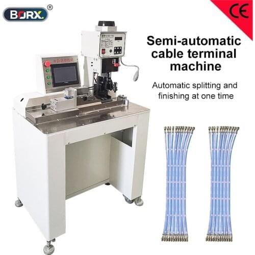 Automatic wire harness terminals crimping machine PH XH EH connectors ribbon cable clamp equipment 3- 40P customized