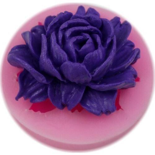 Free Shipping Food-grade Silicone Flower Shaped Mold Fondat Soap Cookware Dining Bar Non-stick Cake Decorating Mould Tools Gift