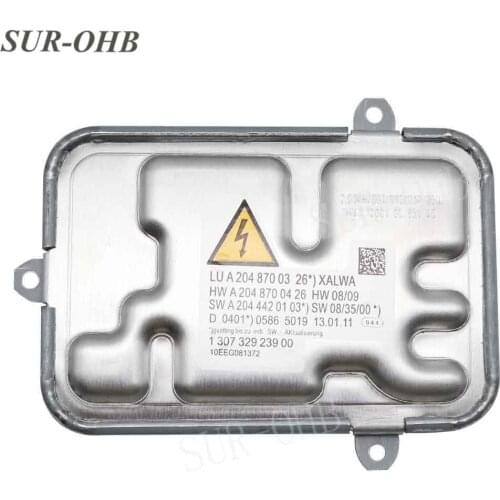 C Class D1S 130732923900 A2048700326 Xenon Headlight Ballast Control Unit HW A2048700426 SW A2044420103 A2048203385 10EEG081372