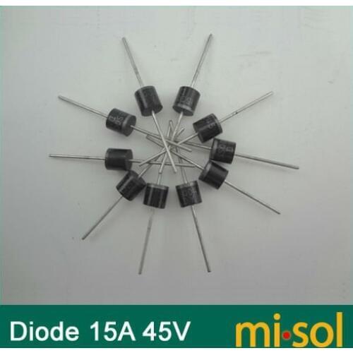20 PCS/lot - 15A 45V Schottky Diode, SCHOTTKY BARRIER RECTIFIER, for solar panel DIY